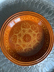 Kasriya Moroccan Clay Plate Guessaa Decorated 45 cm