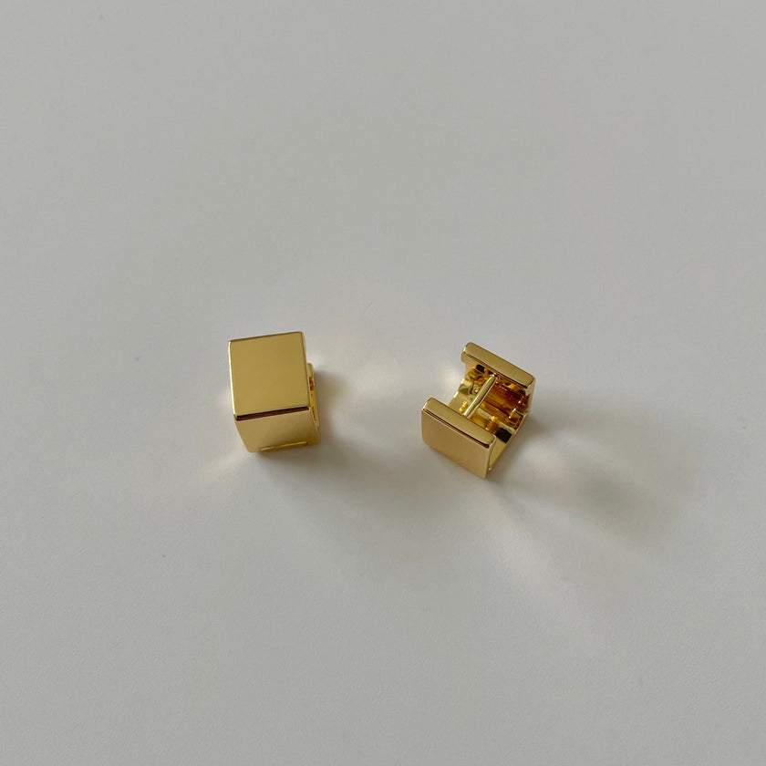 Lexi Square Huggies- Gold
