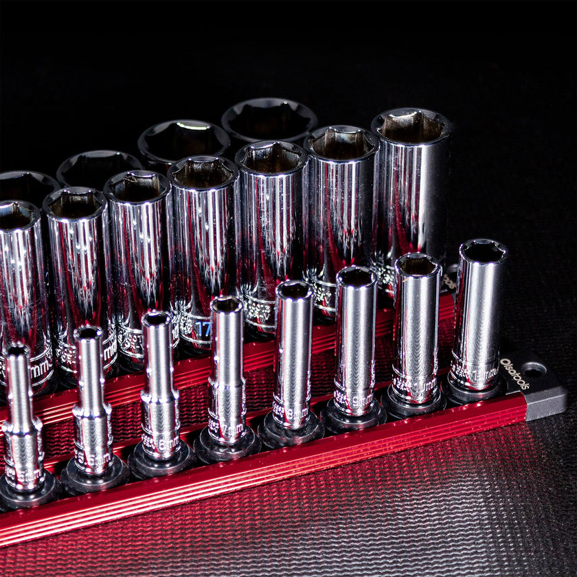 Magnetic Aluminum Socket Rails