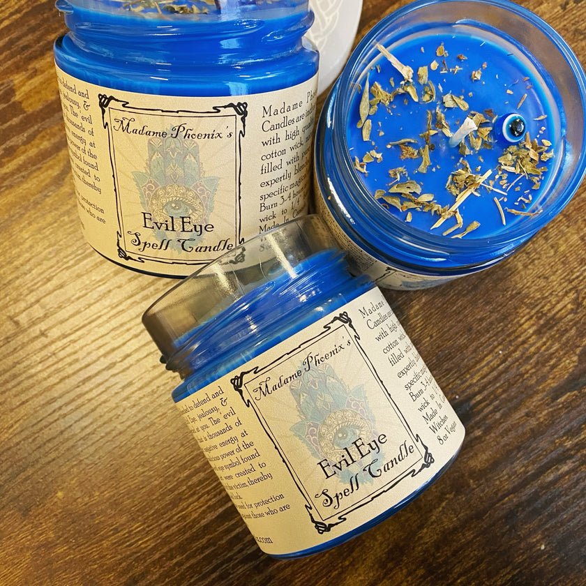 Evil Eye Protection Spell Candle