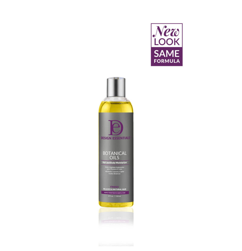 DESIGN ESSENTIALS BOTANICAL OILS HAIR & BODY MOISTURIZER 4OZ