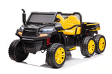 2026 6 WHEEL TRACTOR 24V 2 SEATER KIDS RIDE ON CAR WITH REMOTE CONTROL