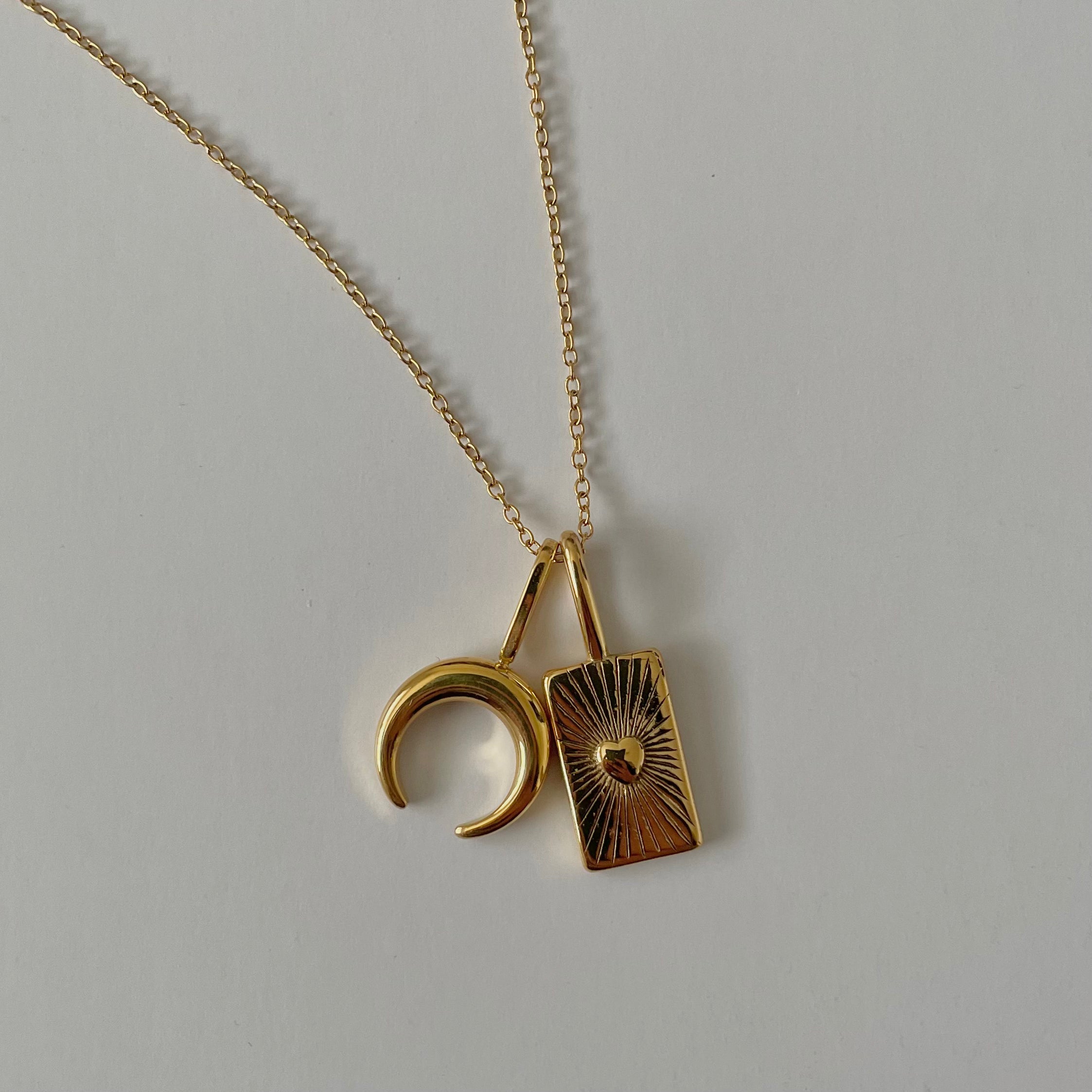 ‘I am one of a kind’ Affirmation Necklace- Gold