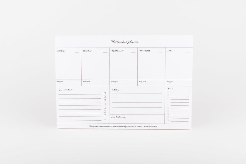 The Teacher Planner