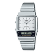 CASIO Vintage Silver White Dial | AQ800E-7A
