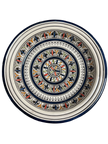 Safi Kasriya Clay Plate Guessaa  Decorated 40 cm