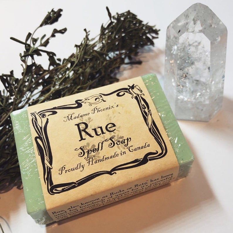 Rue Spell Soap Prosperity Hex Breaking