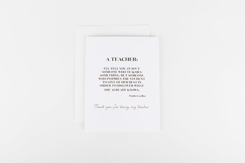 Teacher