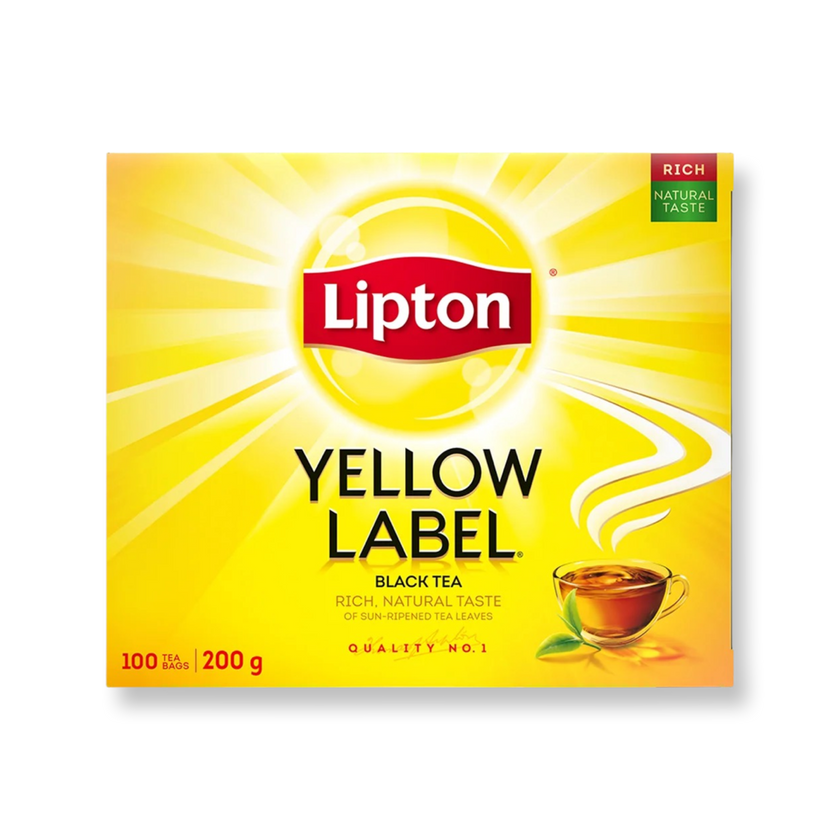 Lipton Yellow Label (100 Tea Bags)
