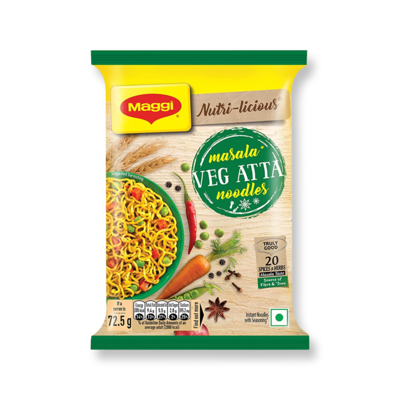 Maggi Masala Veg Atta Noodles