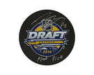 Nathan Bastian Autographed 2016 NHL Draft Puck Inscribed 
