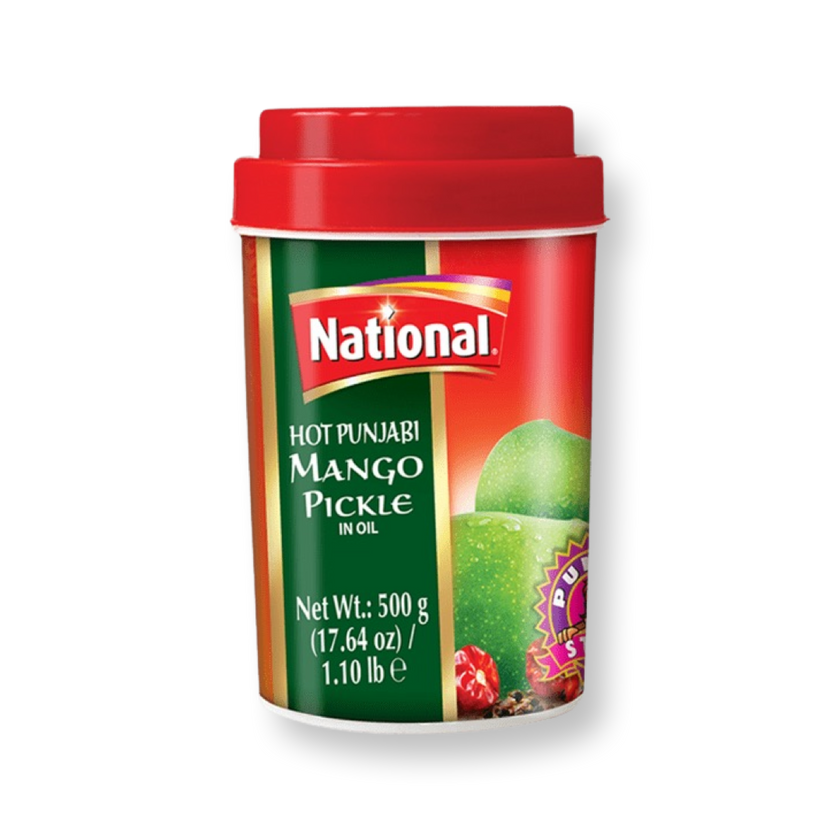 National Hot Punjabi Mango Pickle 500g