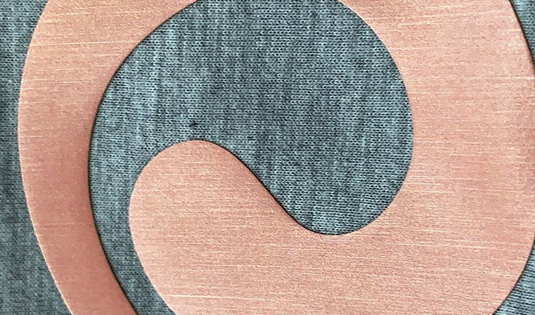 Bronze Hair Line HTV