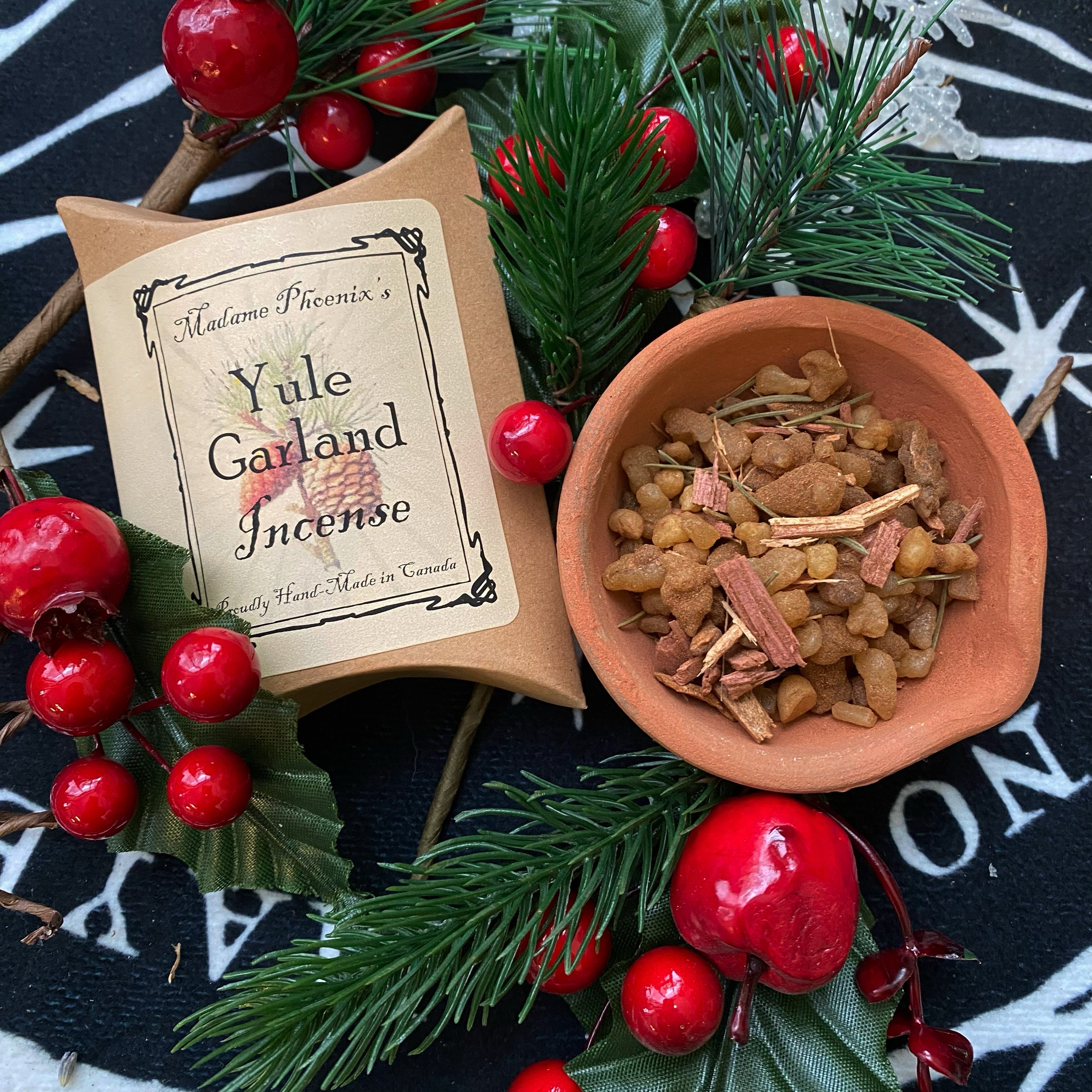 Yule Garland Solstice Ritual Incense