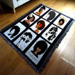Custom 9-Panel Photo Blanket - Personalized Keepsake