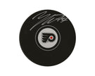 Zayde Wisdom Autographed Philadelphia Flyers Autograph Model Puck