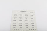 Planning Sticker Sheet