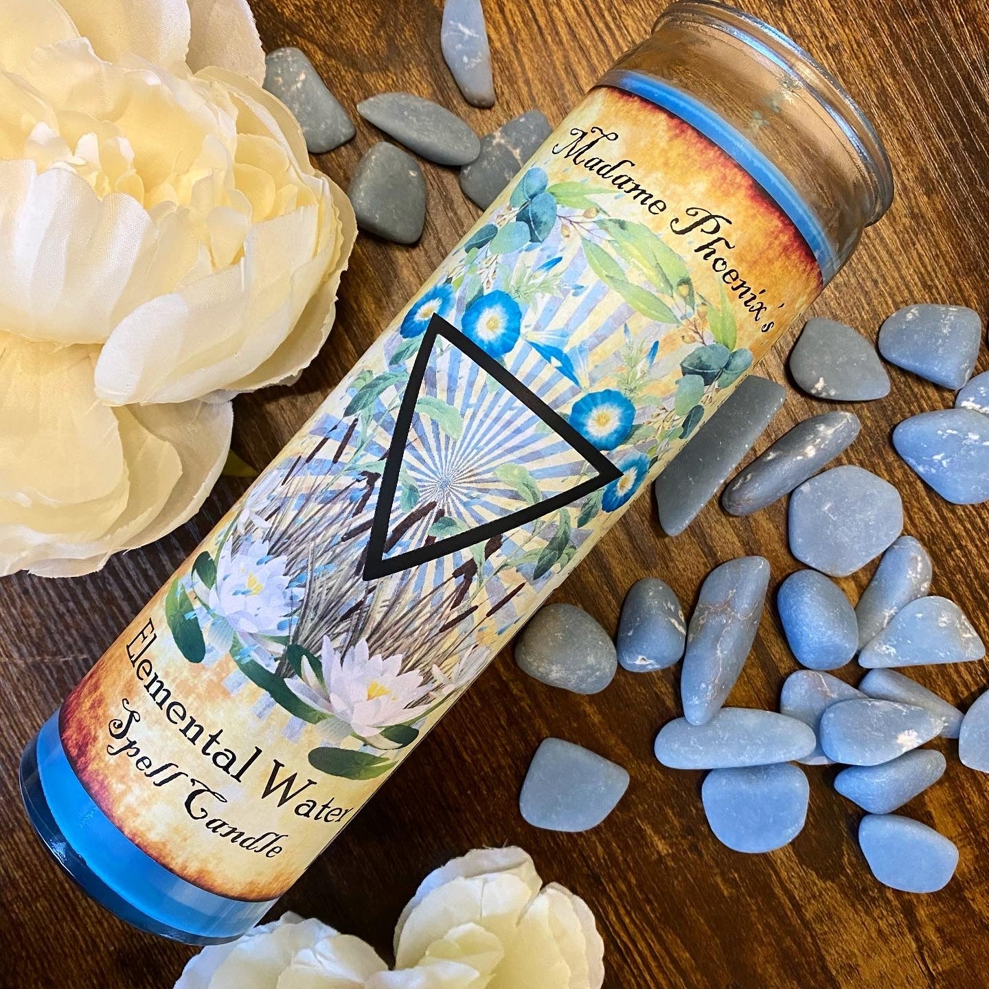Spell Styl 7 day style WATER Elemental Magic Spell Candles – こんにちはマート | KON ...