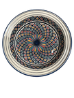 Safi Kasriya Clay Plate Guessaa  Decorated 40 cm