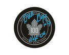 Dick Duff Autographed Toronto Maple Leafs 100th Anniversary Official Game Puck Inscribed 