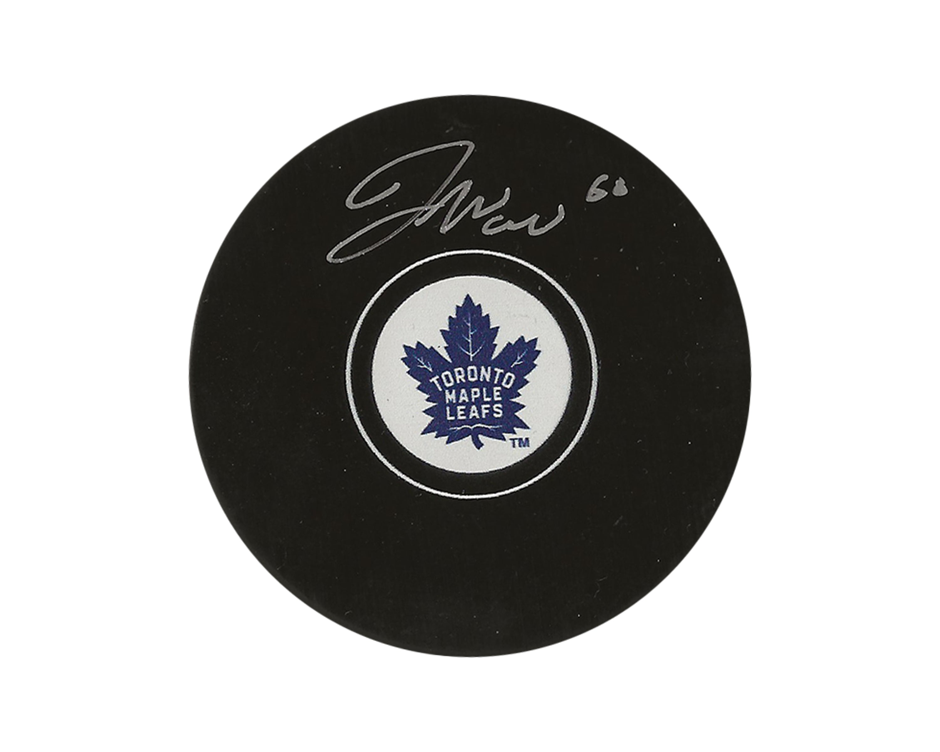 Joseph Woll Autographed Toronto Maple Leafs Autograph Model Puck