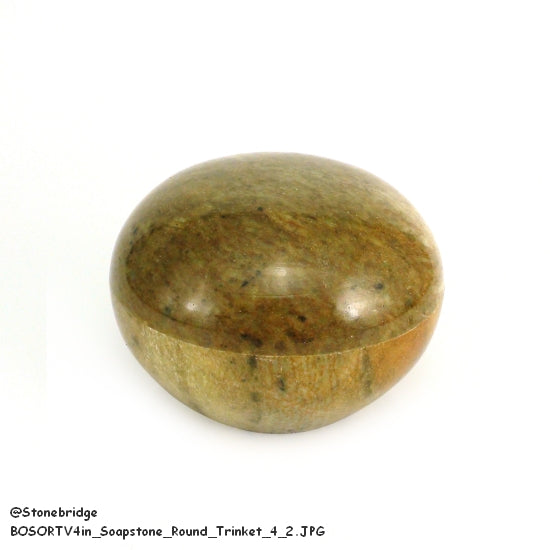 Soapstone Trinket Box - 4