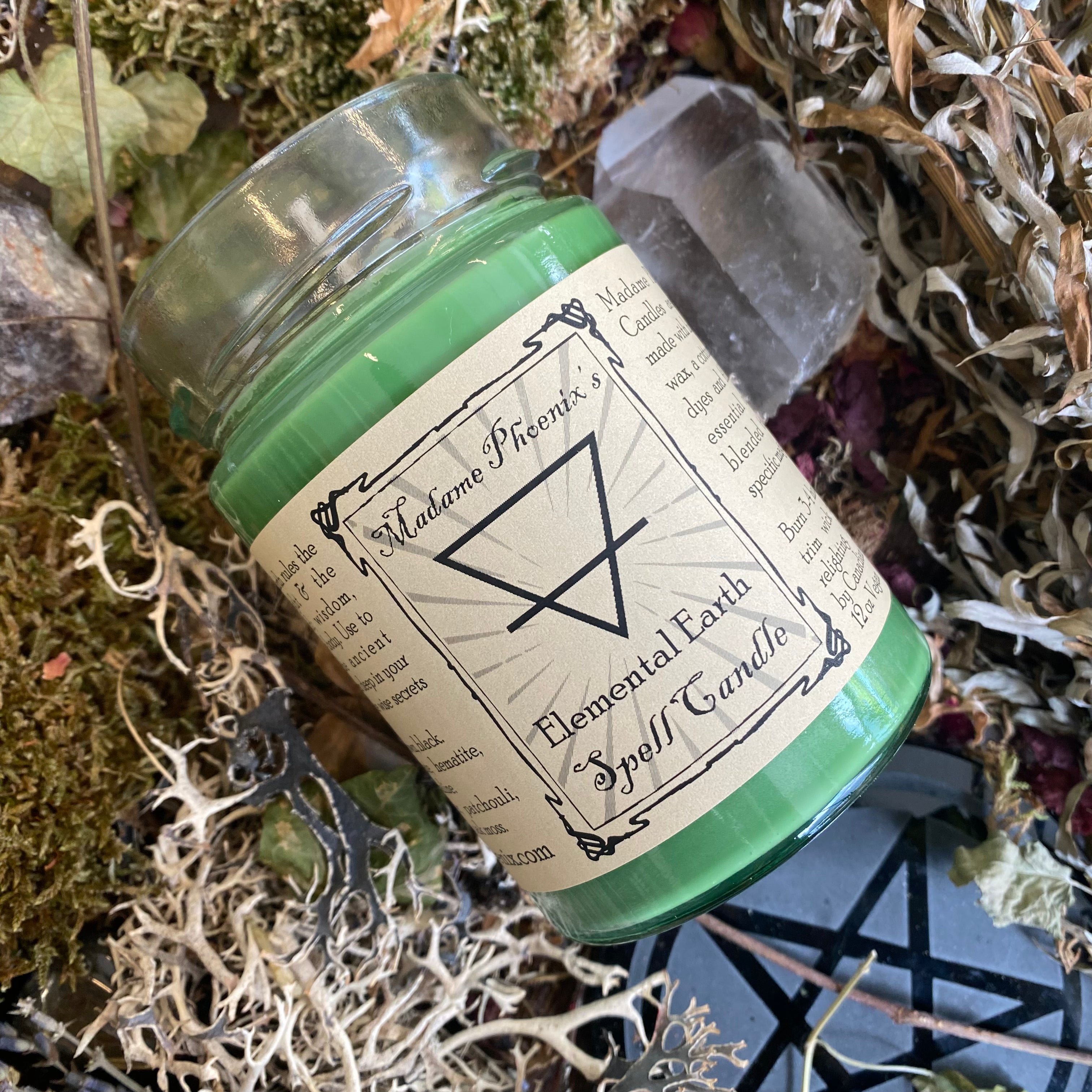 Elemental Ritual Candles Elemental Magic Altar Spell Candles – こんにちはマート | KON NICHIWA MART