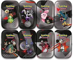 Pokémon TCG: SV10.5 Unova Mini Tin Display (8 Tins)
