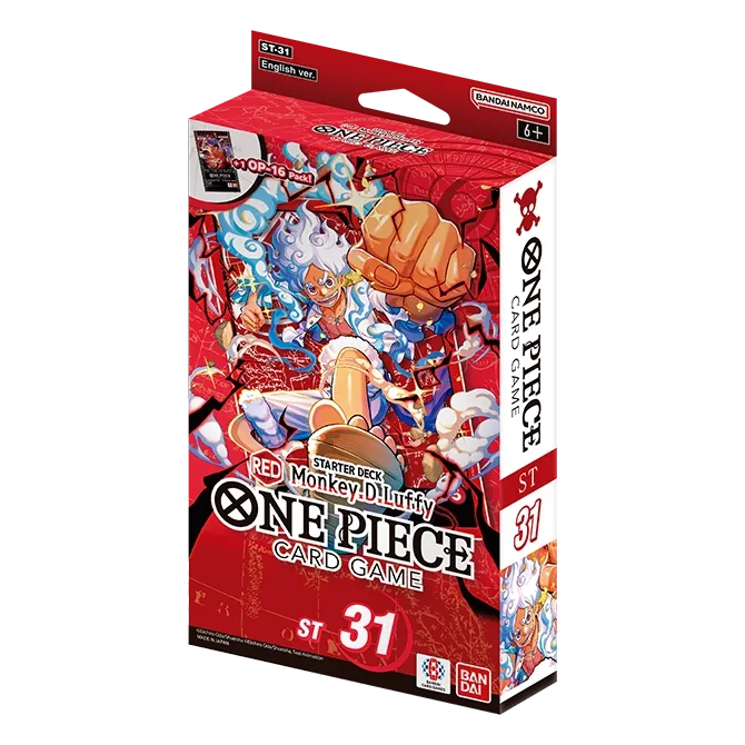 One Piece Card Game - Red Monkey.D.Luffy - ST-31 - Starter Deck