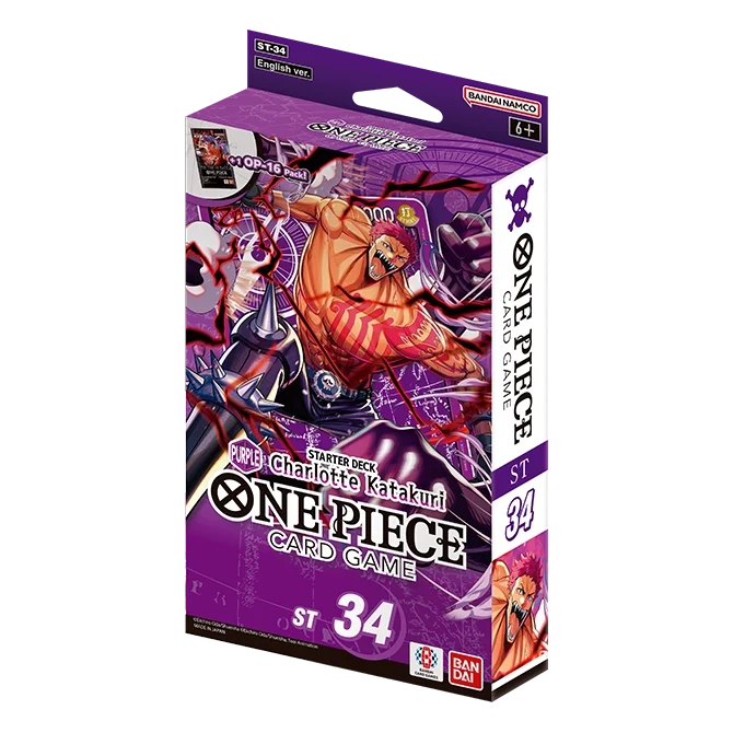 One Piece Card Game - Purple Charlotte Katakuri - ST-34 - Starter Deck