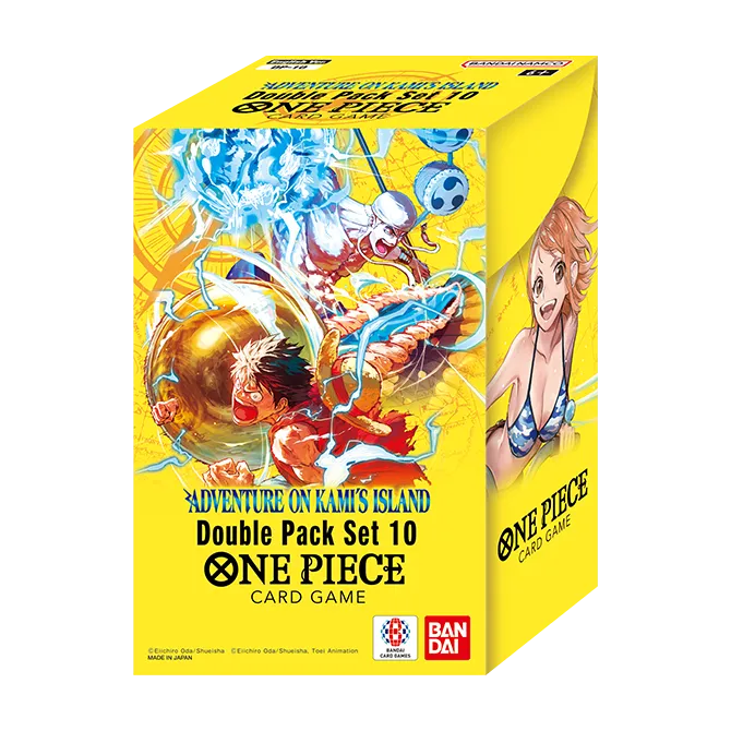 One Piece Card Game - Adventure on Kami's Island - DP-10 - Double Pack Set
