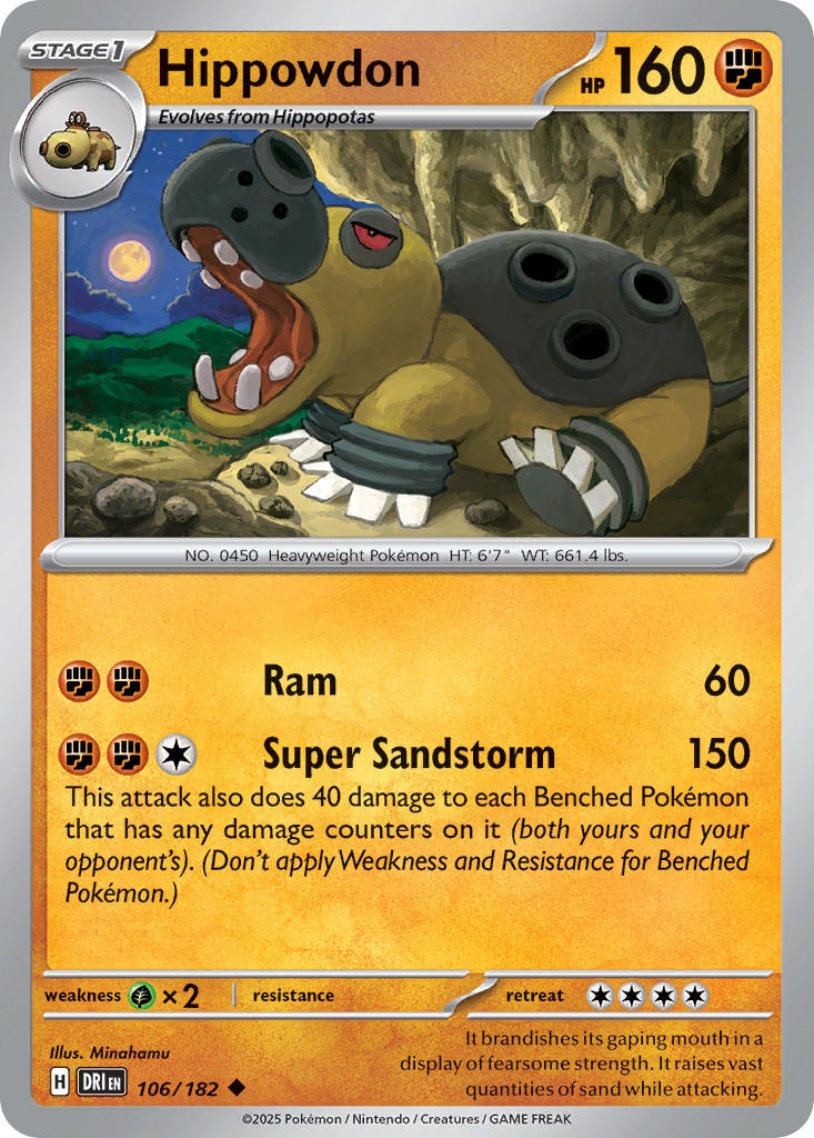 Hippowdon 106/182