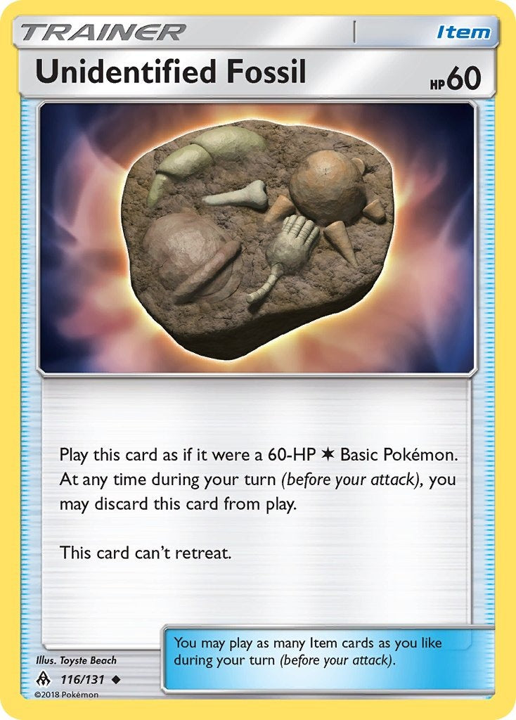 Unidentified Fossil 116/131