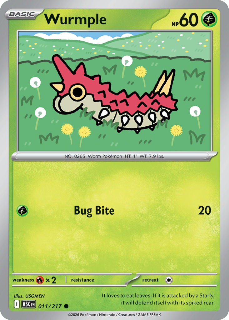 Wurmple 011/217