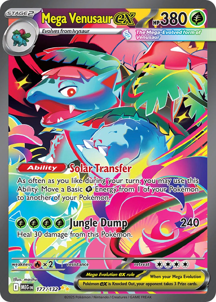 Mega Venusaur ex 177/132