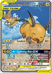 Raichu & Alolan Raichu GX 221/236
