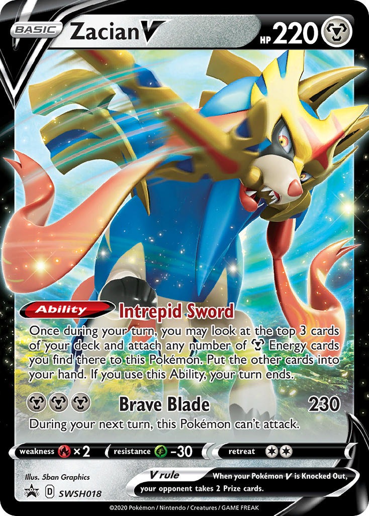 Zacian V SWSH018