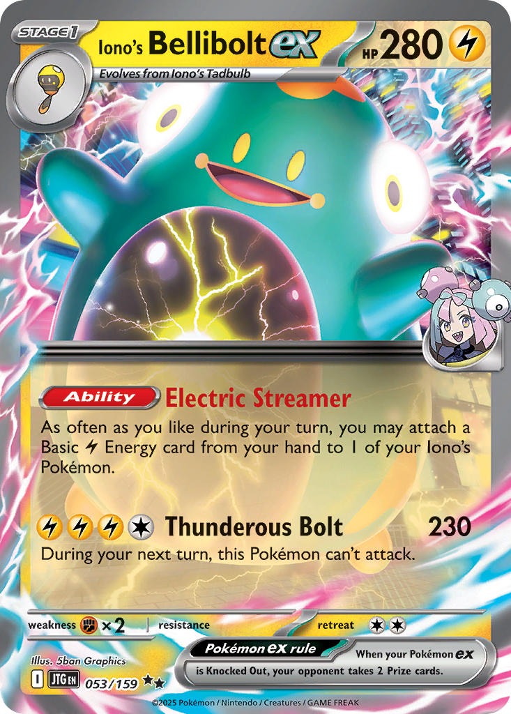 Iono's Bellibolt ex 053/159