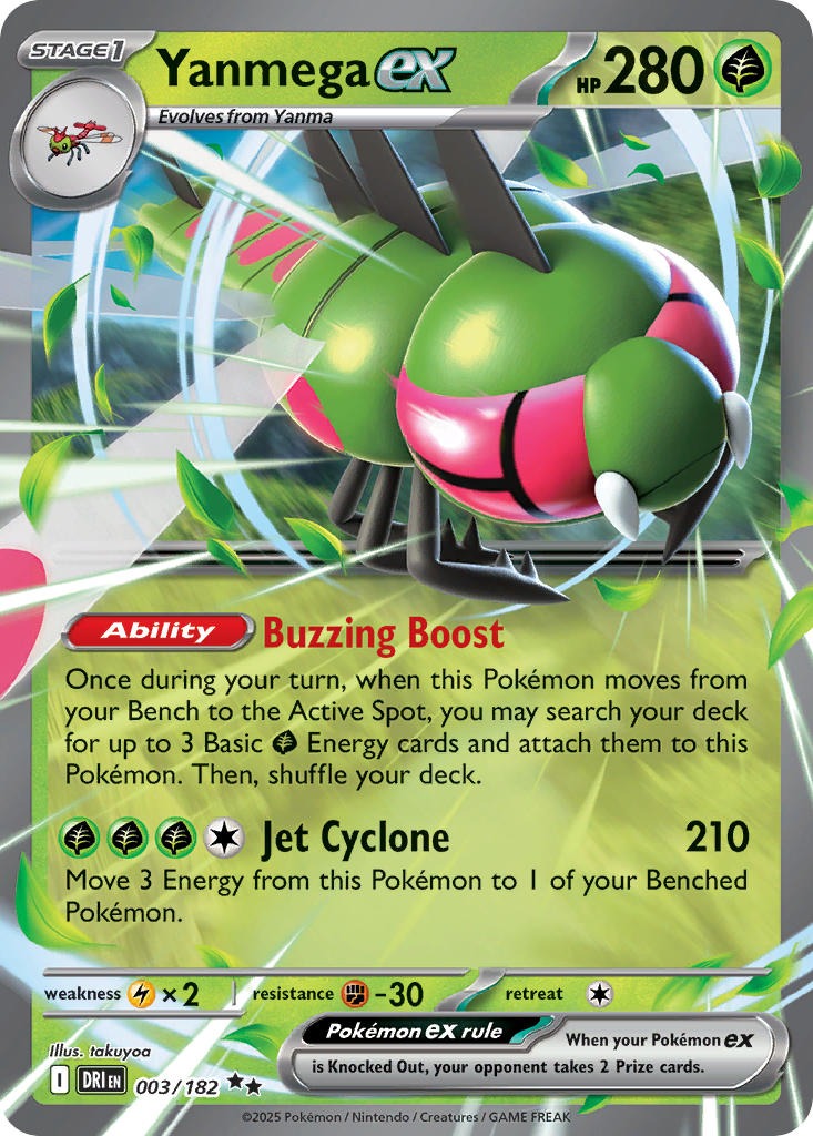 Yanmega ex 003/182