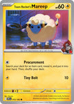 Team Rocket’s Mareep 072/182