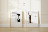 Imogen Cunningham & Richard Hunt Posters: Minimalist Art Prints