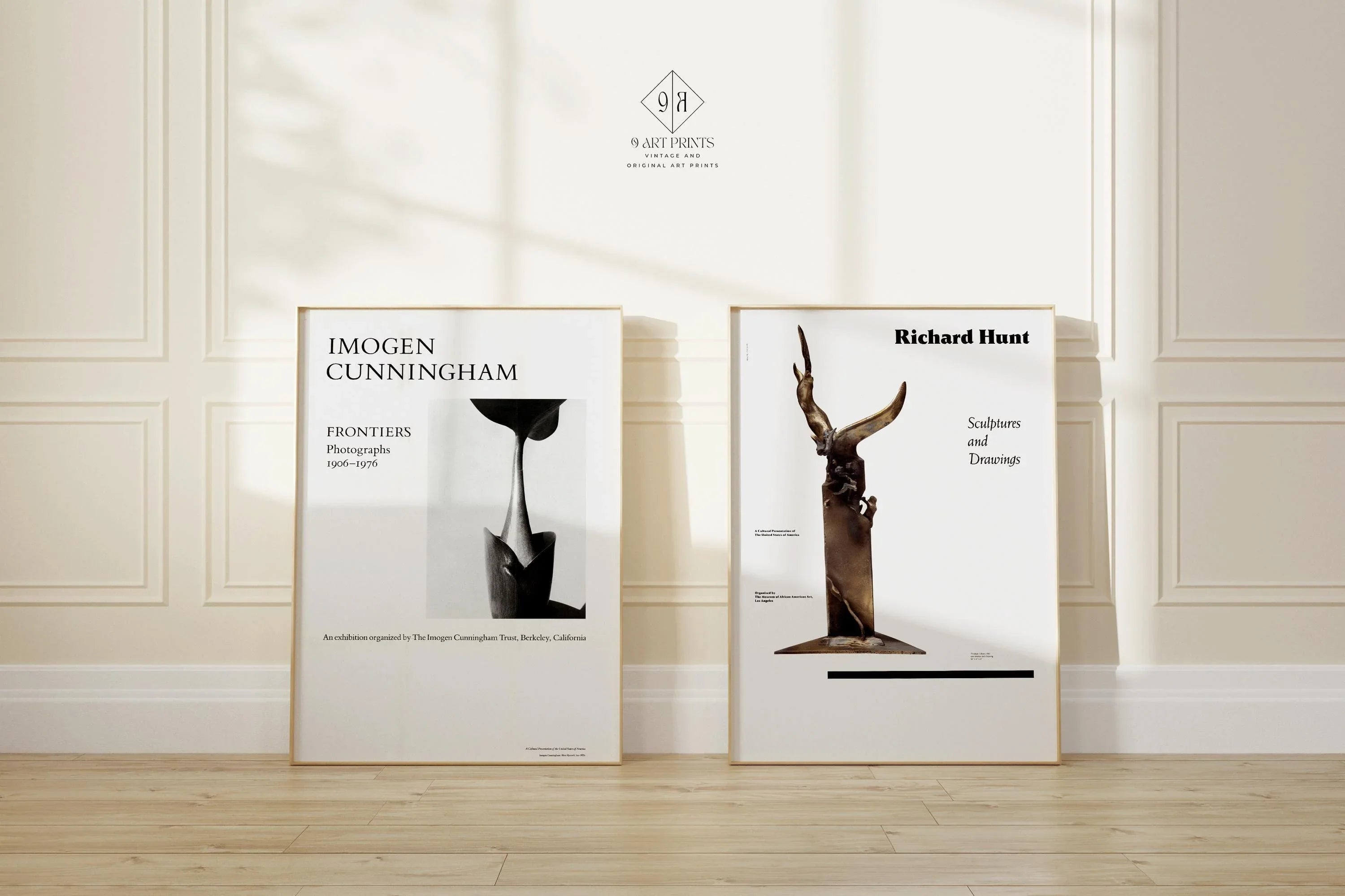 Imogen Cunningham & Richard Hunt Posters: Minimalist Art Prints