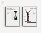 Imogen Cunningham & Richard Hunt Posters: Minimalist Art Prints