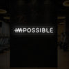 IMPOSSIBLE Neon Sign