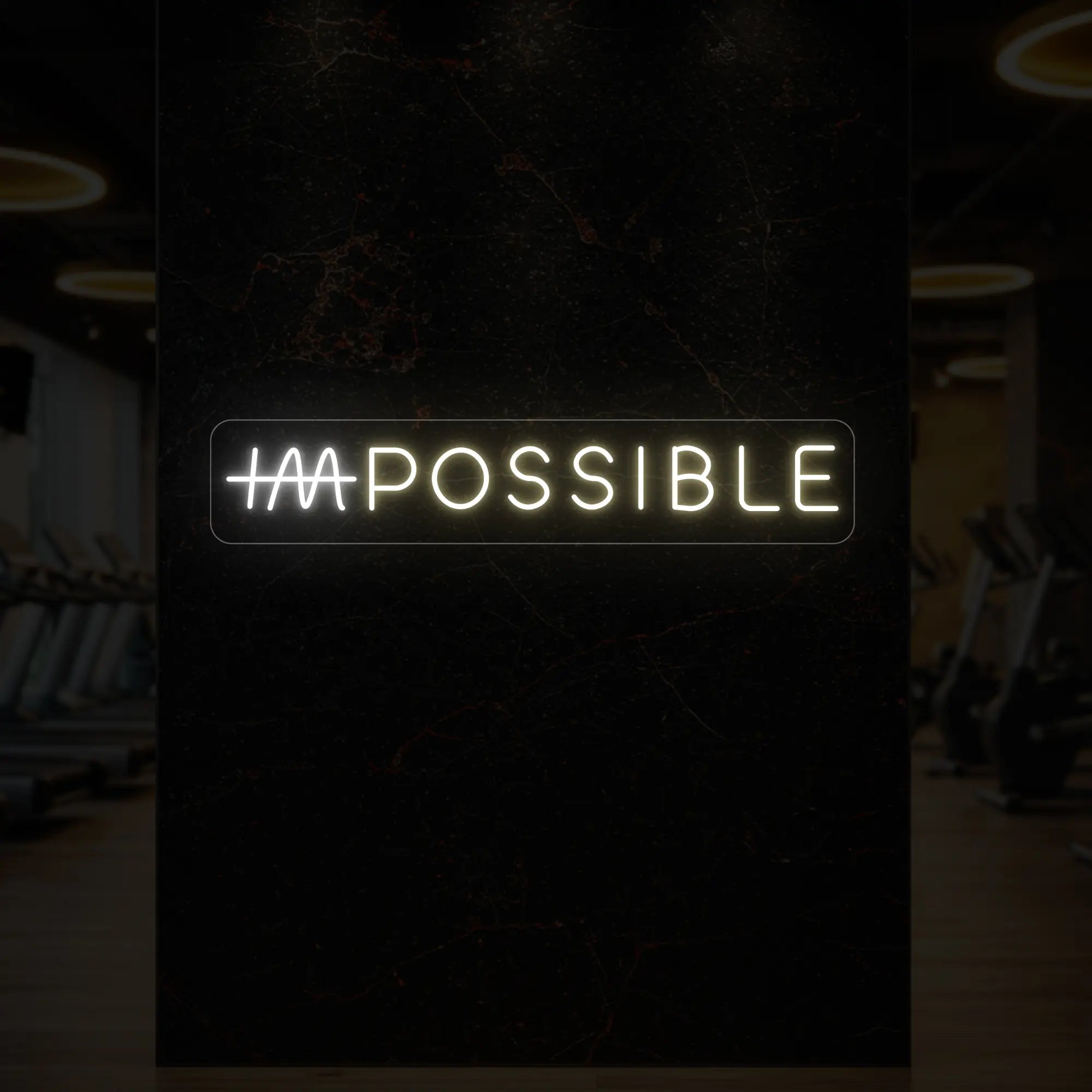 IMPOSSIBLE Neon Sign