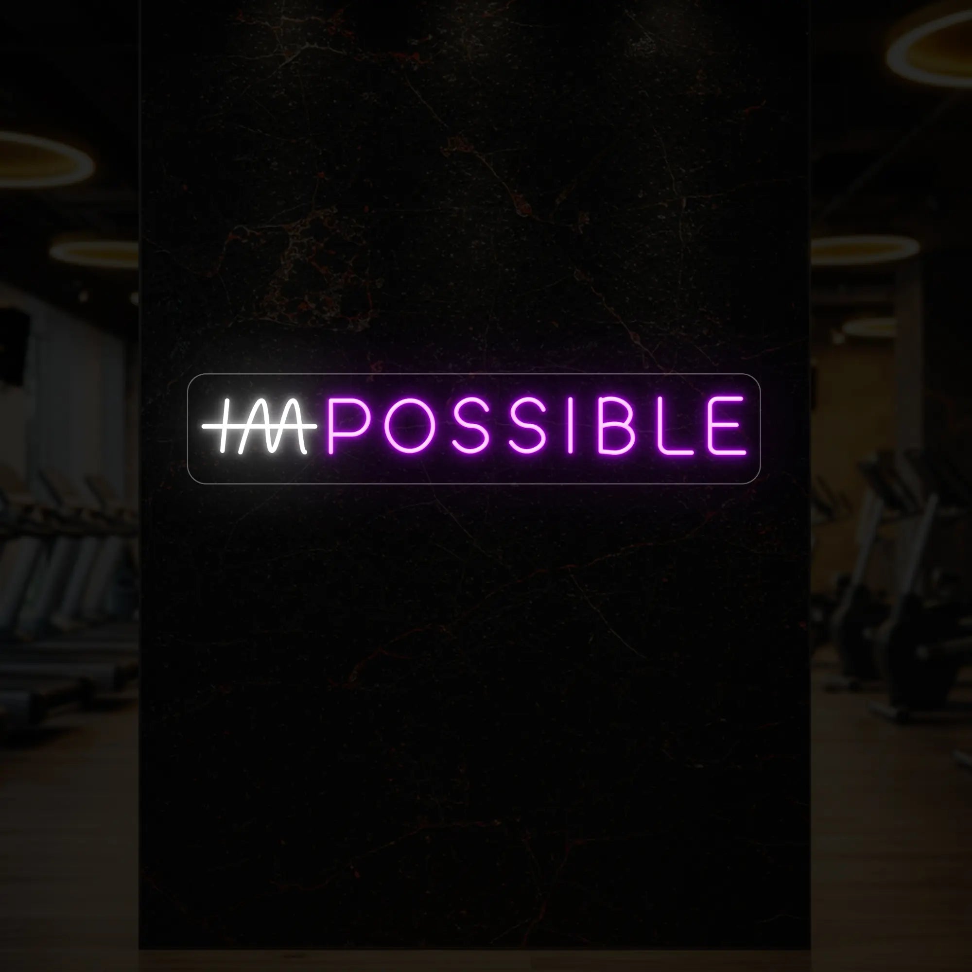 IMPOSSIBLE Neon Sign
