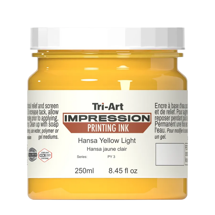 Impressions Block Printing Ink - Yellow Light