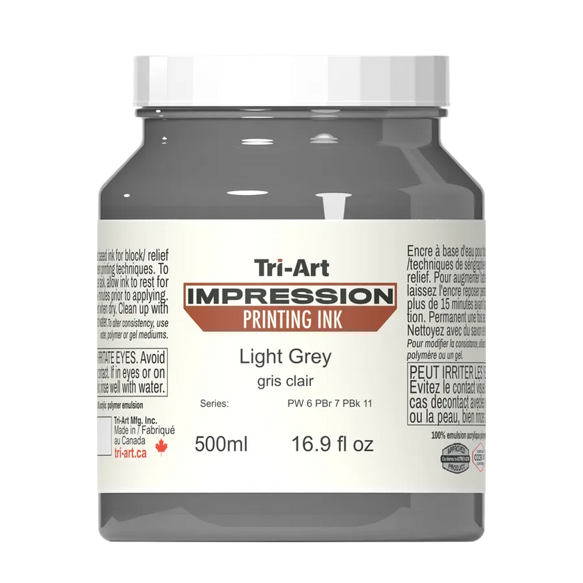 Impressions Block Printing Ink - Light Grey