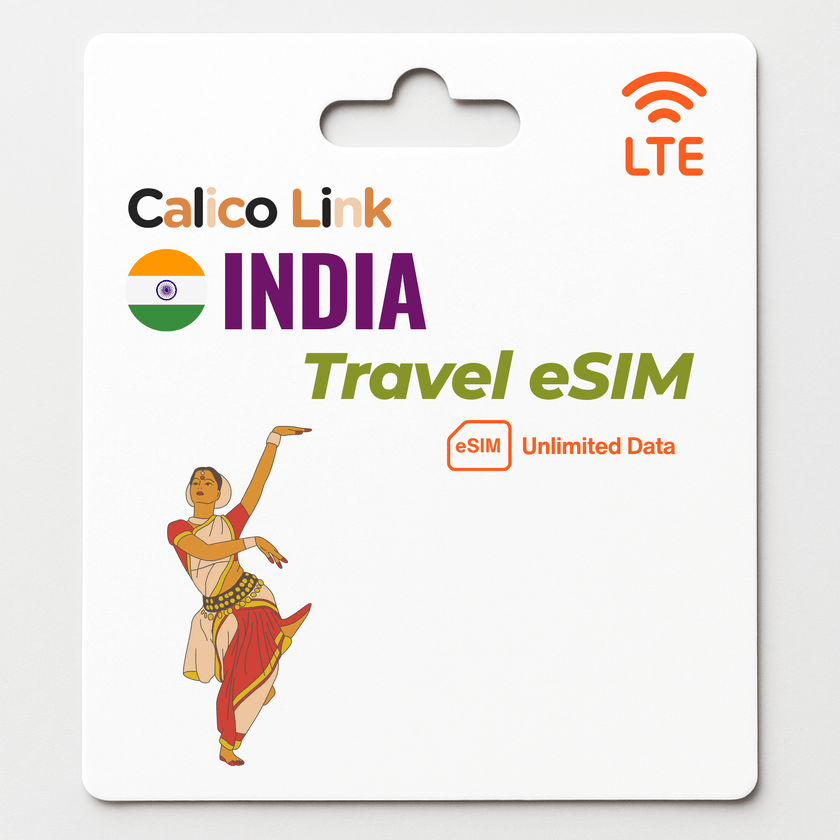 India Travel eSIM Unlimited Data