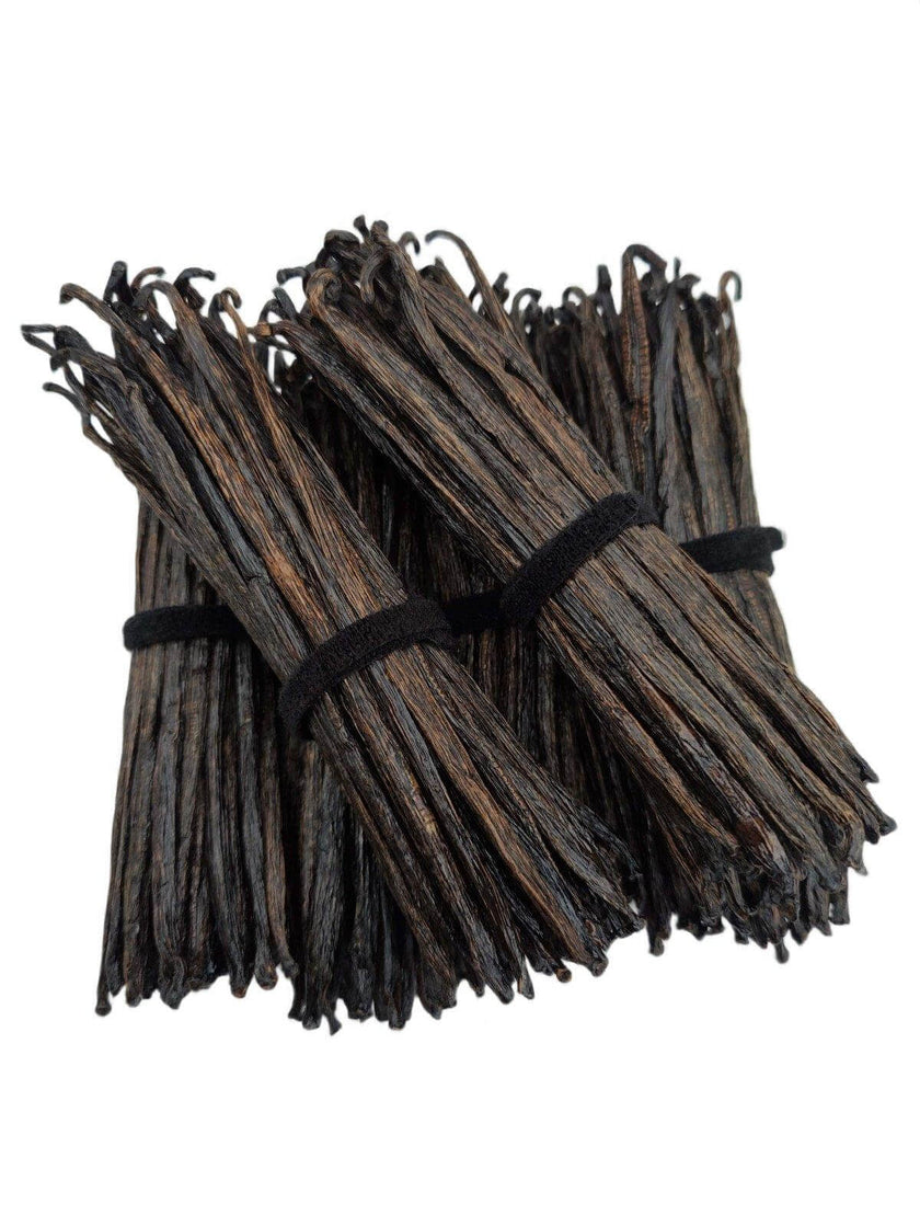 Indonesian Vanilla Beans (Sumatra) Planifolia Extract Grade-B<br>For Extract Making<br>By Pound